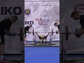 World Master 3 Record Bench ﻿Press Classic with 137 kg by Oleksandr Chernyshov UKR in 66kg class