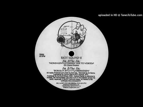 Riot Squad — 12 Gauge record - TG002 - A1 - RIOT SQUAD - Nonshlen Tustokken (Ode To Vortex)(DJ Gizmo Remix)-1993