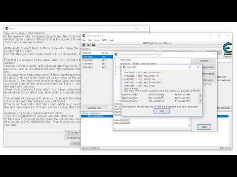 게임 메모리 해킹: 치트 엔진(Cheat Engine) 튜토리얼 6단계 해결하기 (Game Memory Hacking Tutorial by Using Cheat Engine #7)