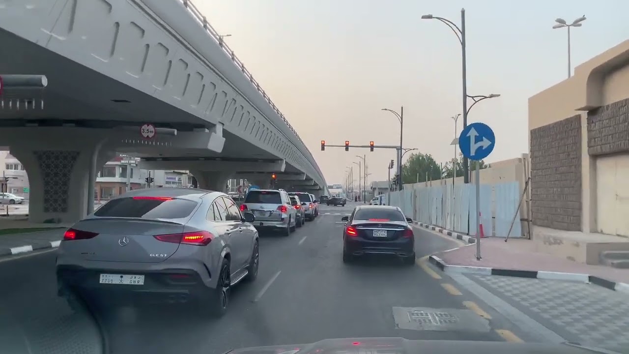 جولة سريعة في حي الريان بالدمام 🚗✨