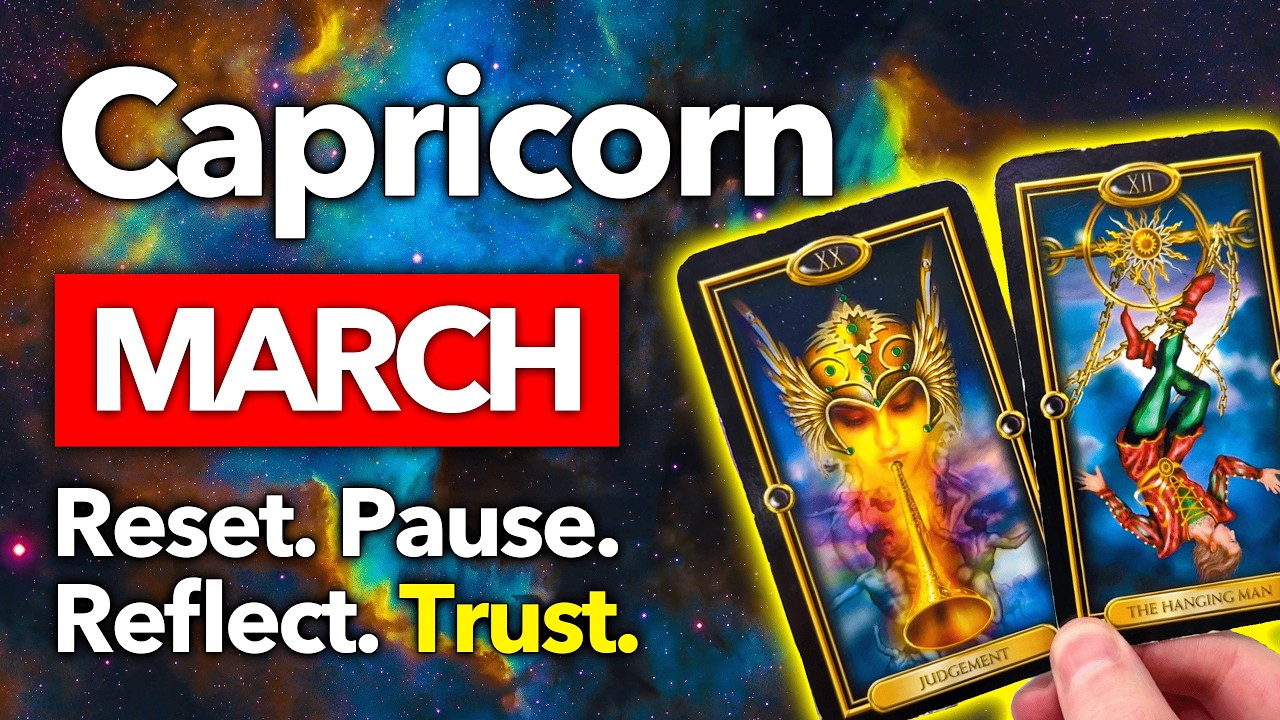 КОЗЕРОГ — «Этот месяц станет для вас ЗНАЧИТЕЛЬНЫМ ПЕРЕМЕНОМ!» Таро-расклад на март 2026 года