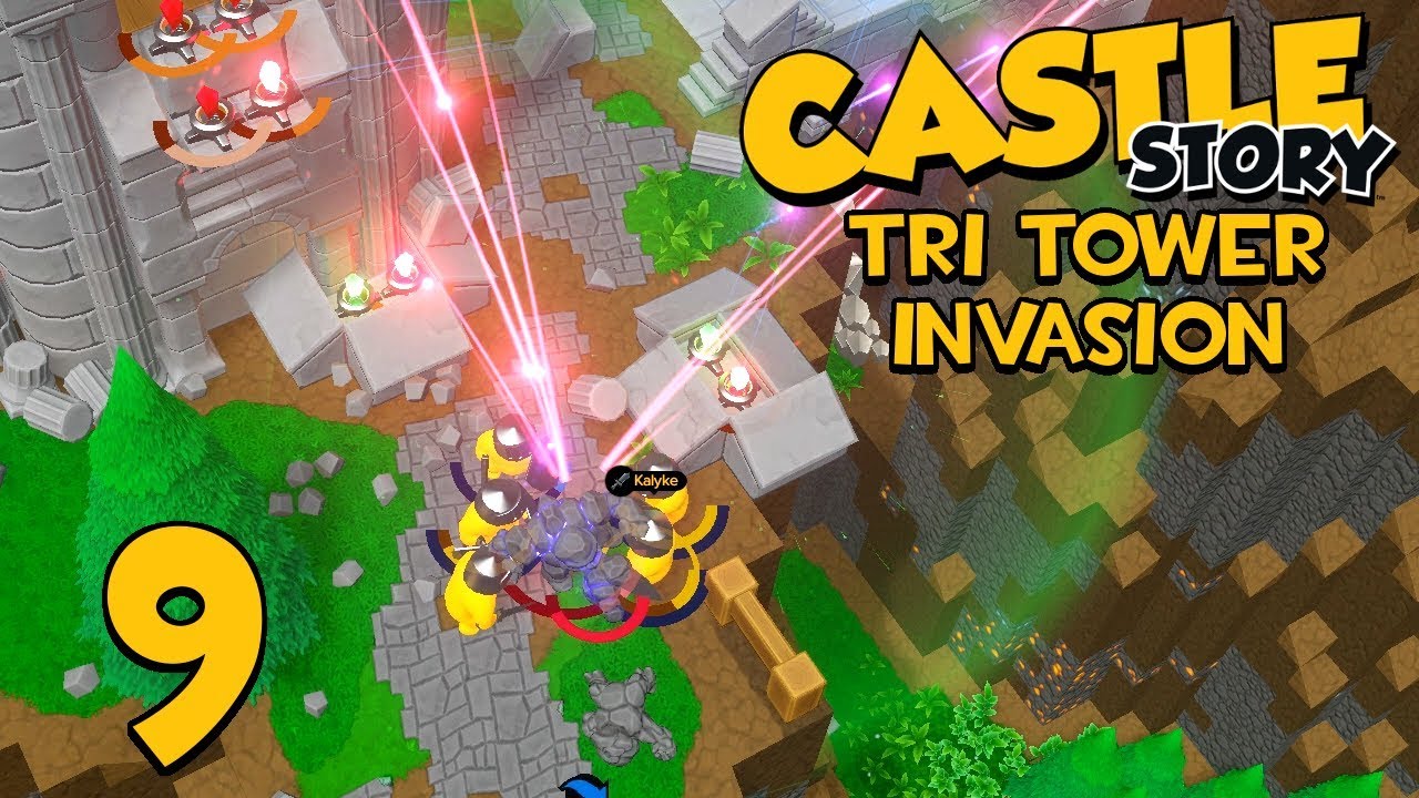 Castle Story Invasion on Tri Tower - Part 9 - NEW SIDE