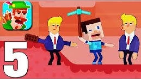 Bowmasters - JULIUS Gameplay Walkthrough - FlashGamesHTP iOs, android  #5