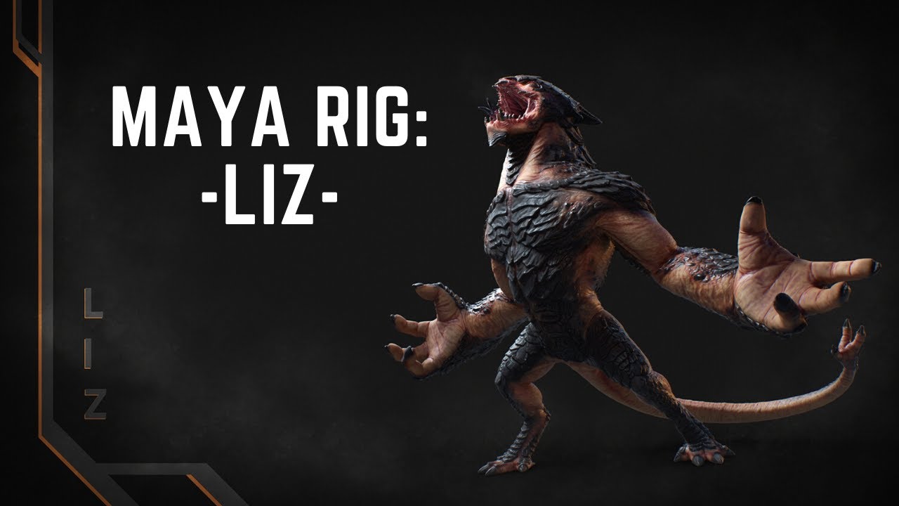 [BUILT BY COLOSSUS] MAYA RIG WALKTHROUGH: LIZ - YouTube