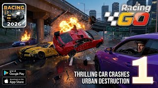RACING GO : SPEED TRIALS First Gameplay Walkthrough Part 1 ( ios, Android)  screenshot 3