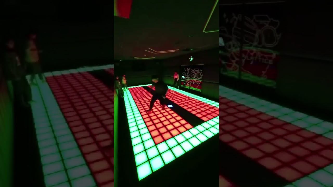 Activate Interactive Game Led Floor Square Lights Active Game Led Floor For Game Room.