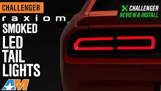 2008-2014 Challenger Raxiom Smoked LED Tail Lights Review & Install