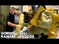 Gordon Ramsay's Spinach, Ricotta & Pine Nut Ravioli With Sage Butter Recipe | F Word Full Episode