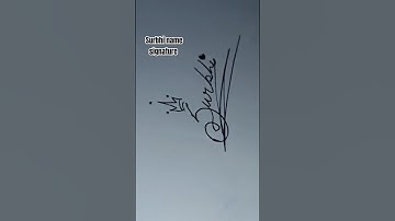 Surbhi name signature || Comment your name or letter || @Danger_Pen1.0 #signature #style #anime