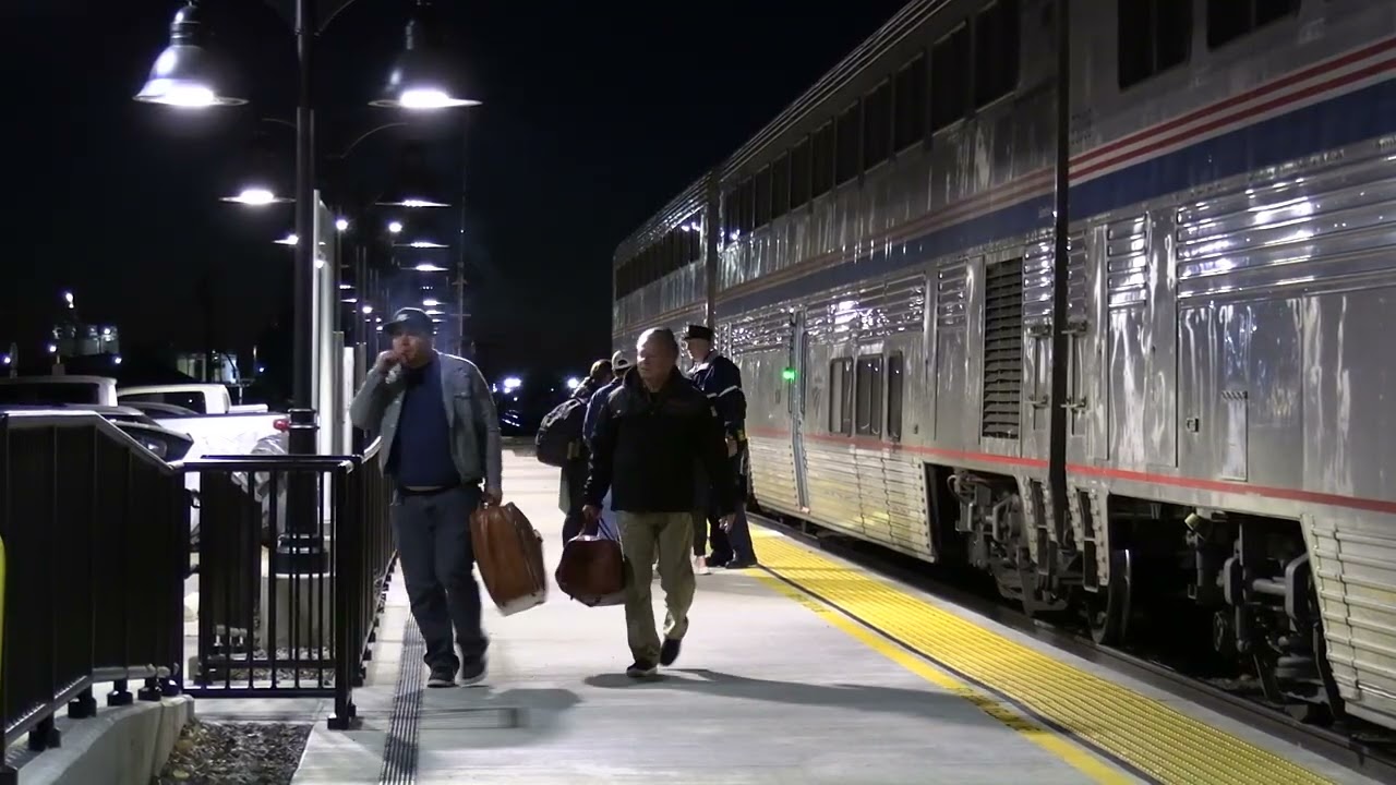 A Calif. Zephyr in Ft. Morgan on 15FEB2026