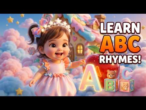 ABC Alphabet Song for Babies | Learn A to Z | Toddler learning | Baby Giggles #abcd #viral