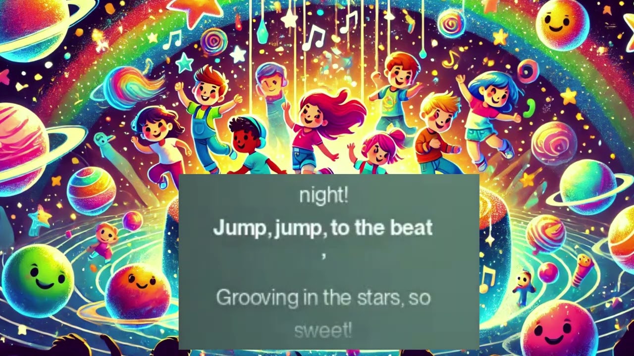 Glittering Galaxy Groove ✨ | Fun Space Song for Toddlers