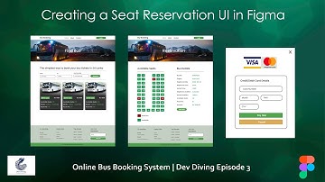 Creating a Seat Reservation UI in Figma | Online Bus Booking System | Dev Diving Episode 3