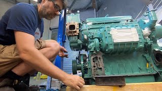 Detroit Diesel heat exchangers: cleaning and installing the cores