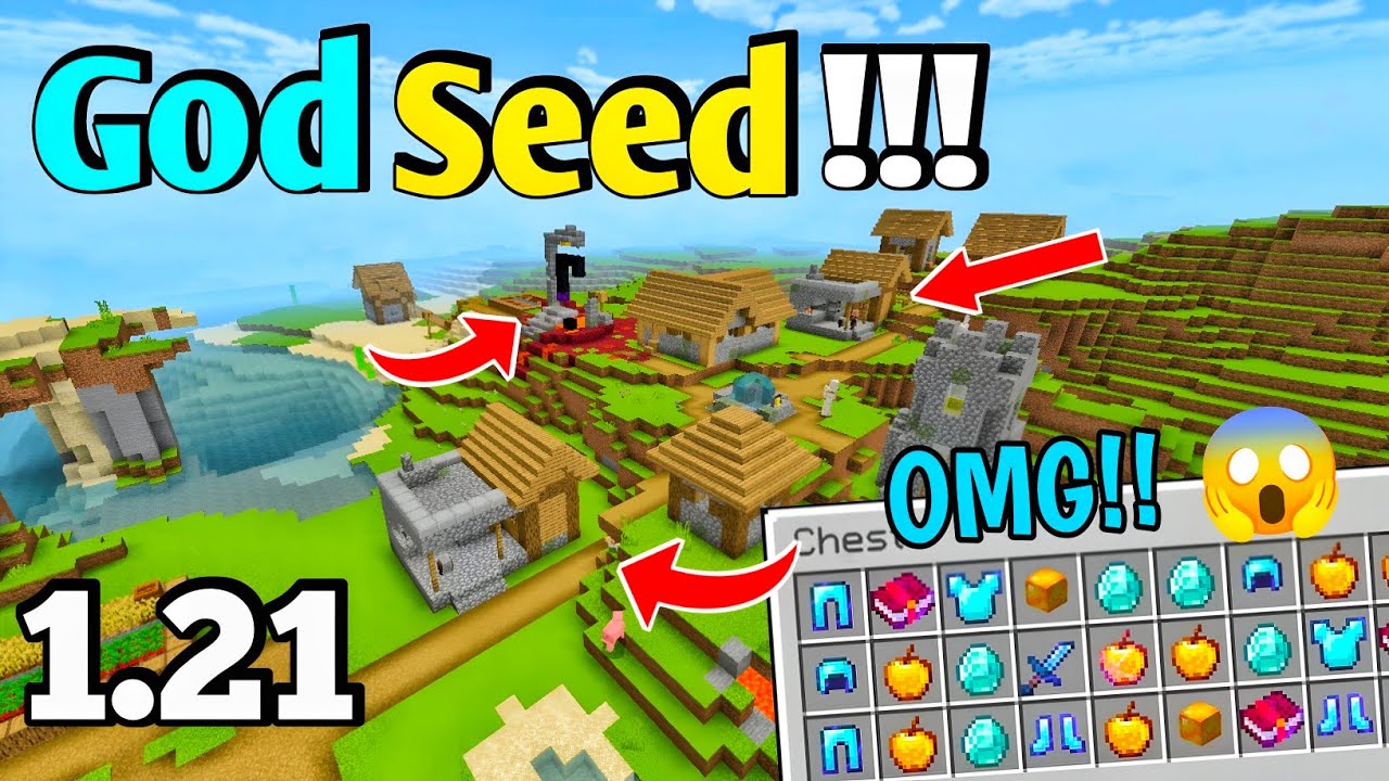 Perfect Spawn Seed For Bedrock 🤩!! Best Seed For MCPE || - YouTube