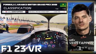 (F123 VR) Can I beat the 2023 F1 British GP Pole Lap?? | RTX4090