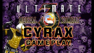 Mortal Kombat 3 Ultimate Cyrax Gameplay