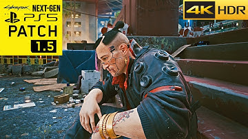 Cyberpunk 2077 (PS5) HDR10 4K + Ray Tracing Mode (Next-Gen Patch 1.5)