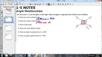 Geometry - 1.5 Notes