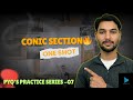 Conic Section Full Chapter One Shot💯 | Class 12 Maths📘 | Examples + PYQs 🔥| Competitive Exams🔗