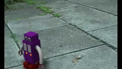 Robottoe is a little easy to frighten