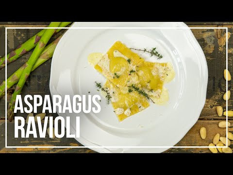 Asparagus ravioli filling recipe | MakeItKitchen