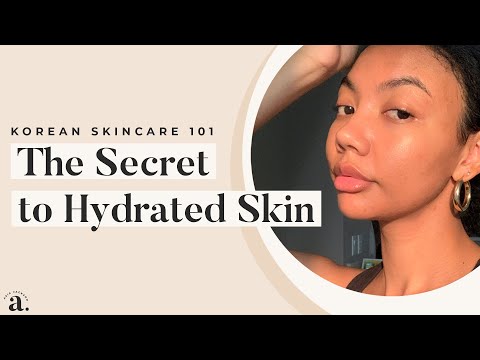 COMO CHEGAR pele hidratada | coreano skincare 101 ????????