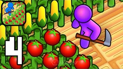 My Farm Land: Farming Tycoon - Gameplay Walkthrough Part 4 Managing Agriculture (Android,iOS)