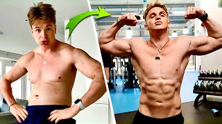 My 8Month Transformation (Gym Motivation)