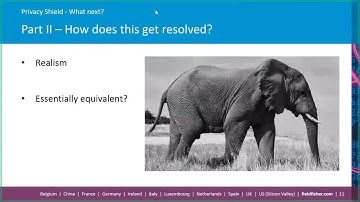 Module 3: (3) EU US Privacy Shield