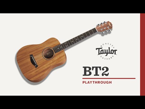 Taylor Baby Mahogany BT2e Acoustic-Electric Guitar - Natural