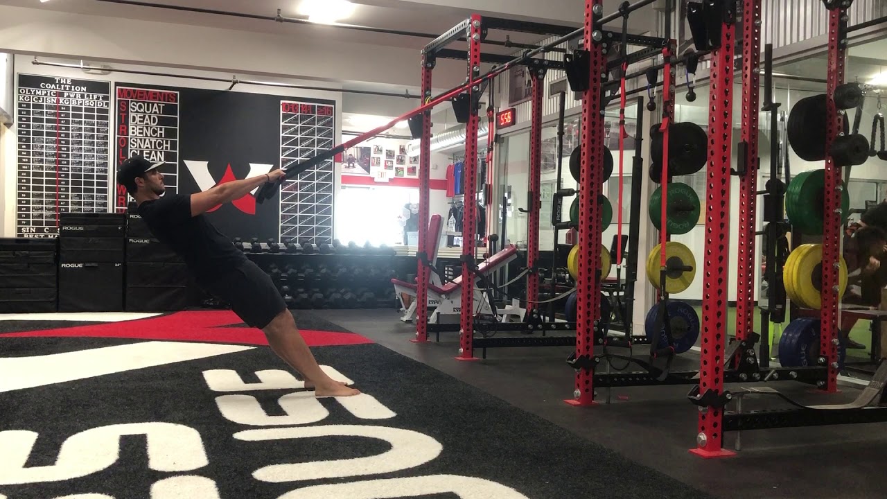 2.8 Pronated to Supinated TRX Row - YouTube