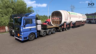 ETS2 Online Việt Nam - Hành Trình Chở Hàng Siêu Trường Siêu Trọng về TP.HCM screenshot 5