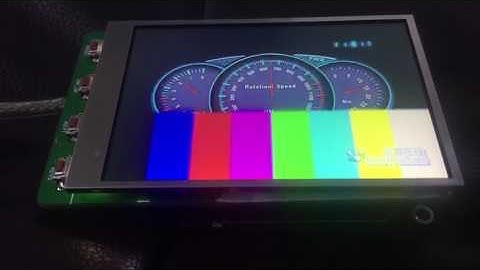 3.5 inch IPS TFT LCD display screens from www.skylcd.com