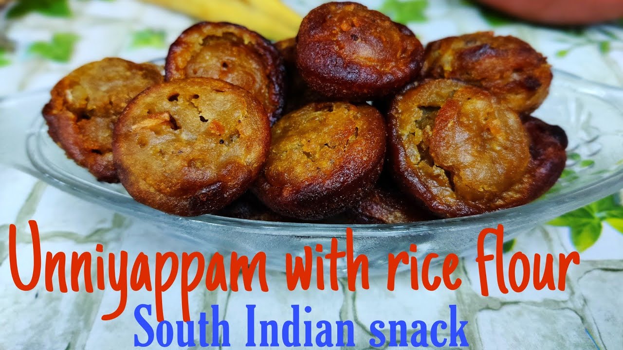 kerala traditional unniyappam/unniyappam with rice flour YouTube