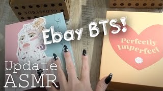ASMR Fisrt Ebay Beauty Boxes are off to the USA! (Soft Spoken, LoFi) screenshot 2