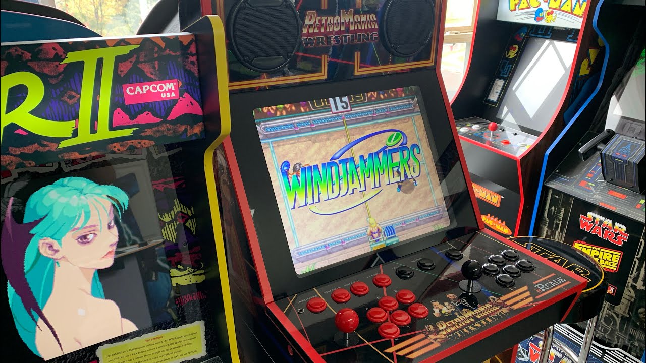 IIRCADE AT NIGHT!  NEW FEATURES INCLUDING ATTRACT MODE FOR YOUR HOME ARCADE