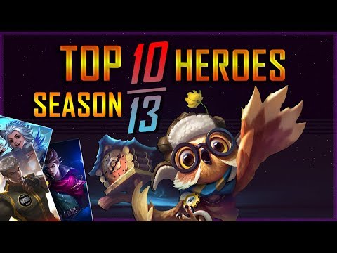 TOP 10 Best Heroes for This Season 13 | Mobile Legends: Bang Bang @ZephyrOfficial