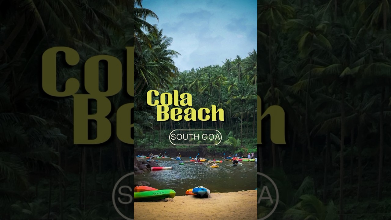 Cola Beach South Goa During Monsoons 😍🌊