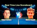Hubert Hurkacz vs Matteo Arnaldi Live Score - ATP Challenger Cagliari, Italy Men Singles