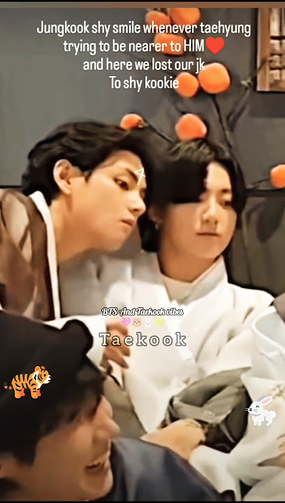 Taekook: When His Presence Turns Jungkook Shy #taekook #taehyung #jungkook #vkook #v #jk #bts