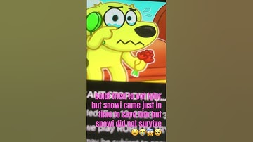 Thumbnail of snowi oofed cuz baldi tried oofing tyler but snowi saved him #tylerandsnowi💛🤍