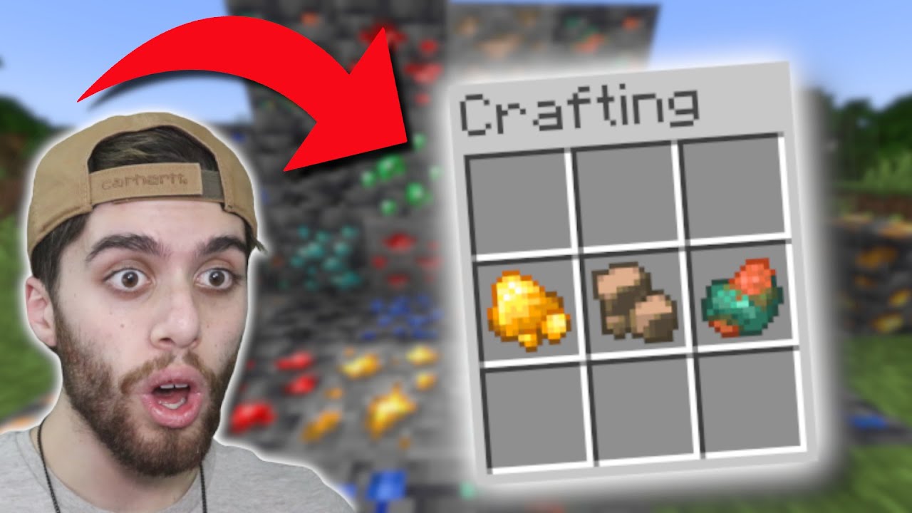 NEW RAW MATERIALS IN MINECRAFT!!! (Raw Iron, Raw Gold, Raw Copper