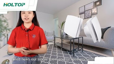 Holtop Eco-pair ERV with scene control function