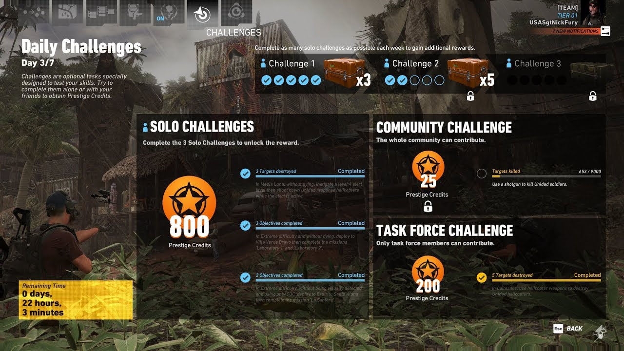 Ghost Recon Wildlands Week 31 Day 3 Solo Challenge 3 La Santera CQC Only