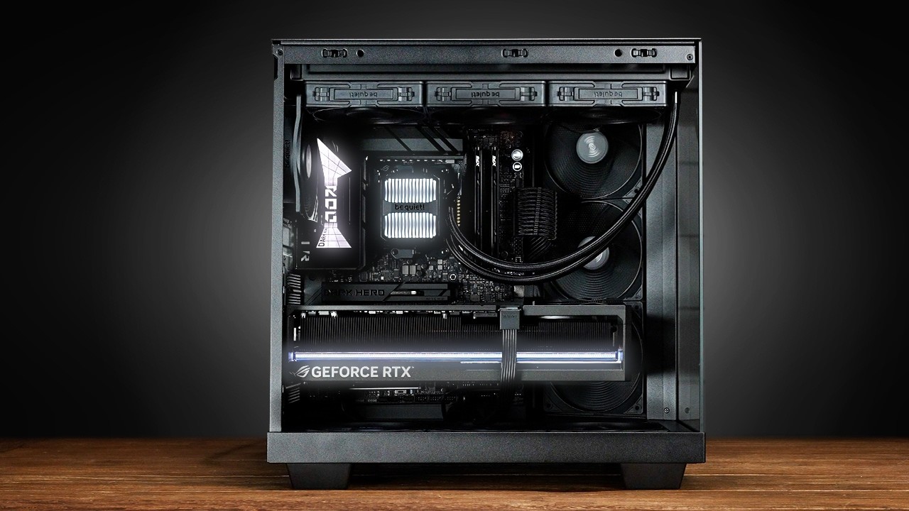 Wir bauen & verlosen einen 4000€ All Black Gaming PC!!