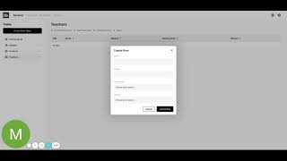 How to create a relationship between two internal tables