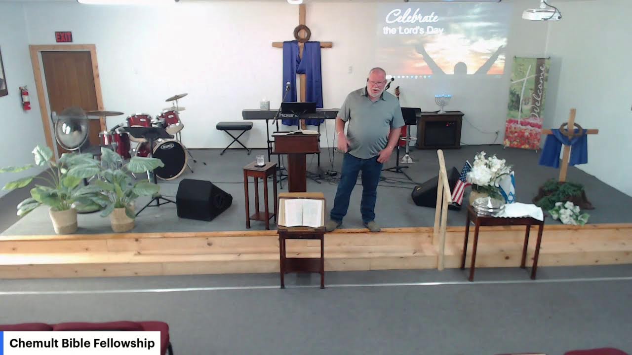 Chemult Bible Fellowship, July 20, 2025. (Hebrews 11:23-12:2)