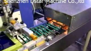 automatic ball pen tube screen printing machine