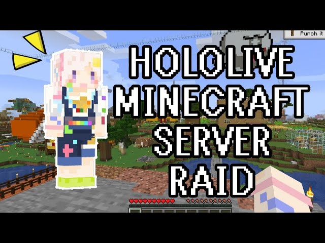 【MINECRAFT】The Raid of Hololive Server, さあ、始めよう【hololiveID】のサムネイル